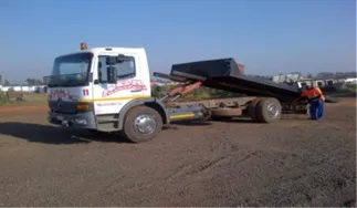شاحنة سحب بمنصة منخفضة - AL-Shan Cargo